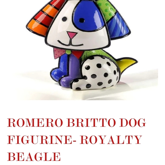 NWOT- Britton Limited "ROYALTY DOG" #0048 - Picture 6 of 9